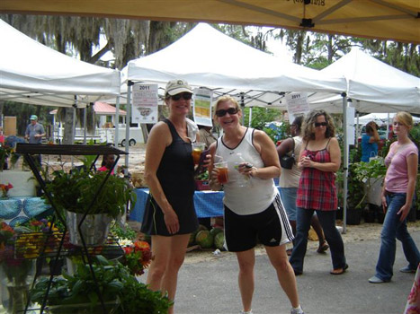 Port Royal Farmers Market crowd